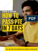 Organize Your PTE Exam Preparation in 7 Days