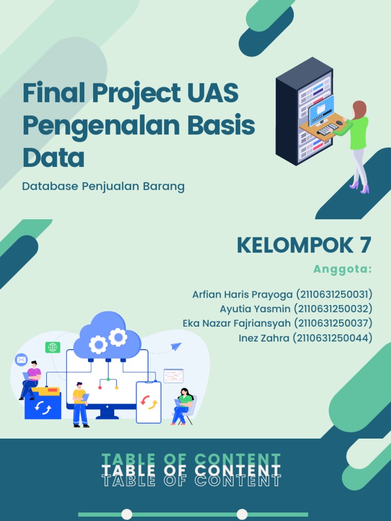 Kel. 7 Final Project Basis Data | PDF | Pengelolaan Keuangan & Uang