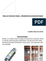 Basics of Electrical Busbar - Residential & Commercial Projects