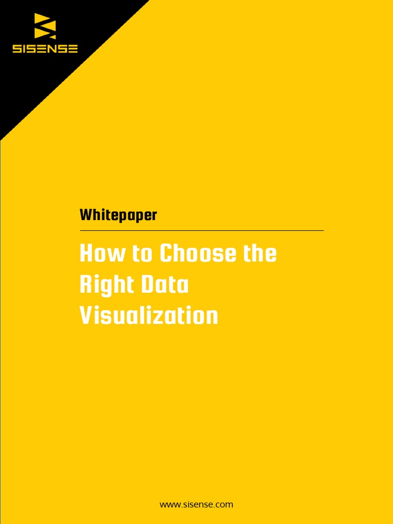 How To Choose The Right Data Visualization | PDF | Chart | Pie Chart