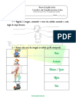 A.3.1. Ficha de trabalho - Os órgãos dos sentidos (1)