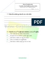 A.3.3. Ficha de Trabalho - A Higiene Dos Dentes