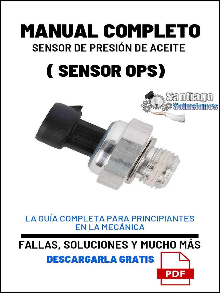 Manual Sensor Ops | PDF | Sensor | Presión