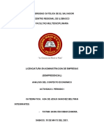 Analisis Del Contexto Economico Nacional