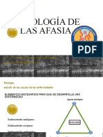 Etiología de Las Afasias