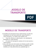 Modelo de Transporte