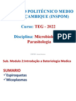 MOD 2. A 5 Int BM Micoplasma e Epiroquetas