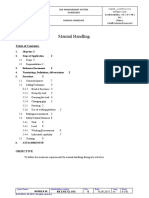 XXX EHS GL 015 Manual Handling