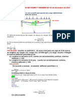 CLASE 12 DE DISEÑO EN ACERO Y MADERA B1 02 Diciembre 2021