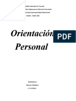Orinetacion Personal