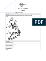 Kia Rio 1.5 Crdi D4Fa: Timing Chain: Removal/Installation