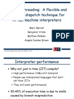 Context Threading: A Flexible and Efficient Dispatch Technique For Virtual Machine Interpreters