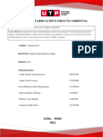 Grupo N°1-Procesos de Fabricación e Impacto Ambiental