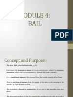 MODULE 4 - Bail