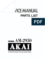 AKAI AM2950 Service Manual