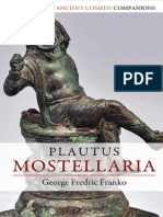 (Bloomsbury Ancient Comedy Companions) George Fredric Franko - Plautus_ Mostellaria-Bloomsbury Academic (2022)