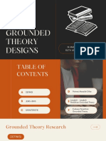 Grounded Theory Designs
