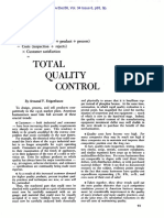 1st Article On Total Quality Control by Feigenbaum-1956
