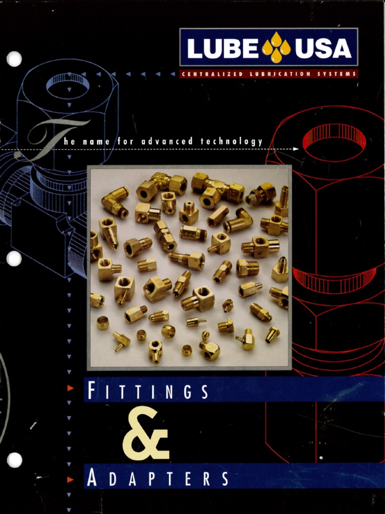 LUBE USA Fittings and Adapters Flyer PDF