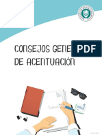 Consejos Generales de Acentuación