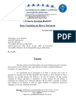 Gran Comision de Rito y Docencia. Ofic. #2018-06-0003.temario