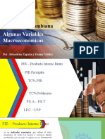 Presenciación Economía Colombiana Indices