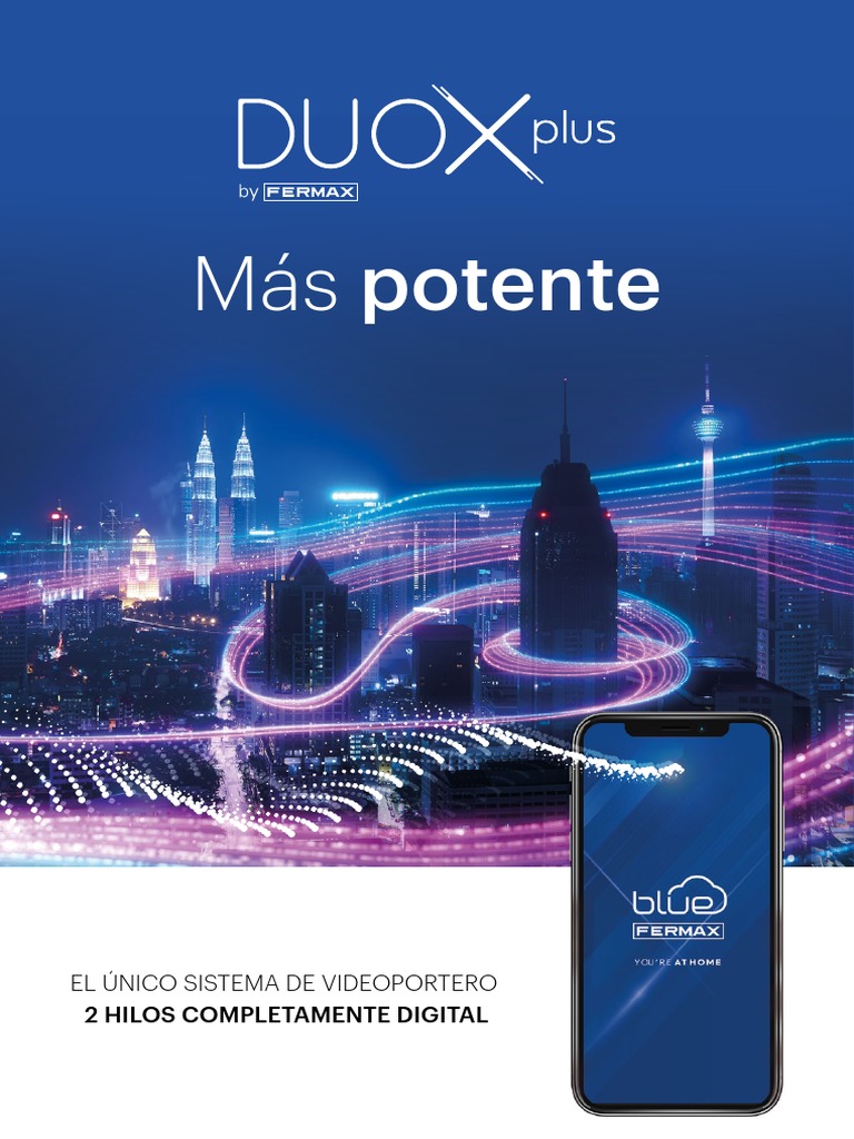 Marco Universal Fermax Duox - Embellecedor Para Videoporteros, Fácil Montaje, Oculta Huecos En La Pared