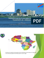 PPT1 Plan Directeur Des Transports de Kinshasa