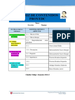 Matriz de Contenidos