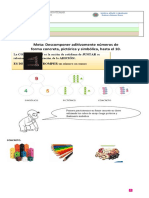 Descomposición aditiva números hasta 10 concreta pictórica simbólica