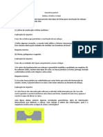 4 - Exercícios - Linhas, Circulos e Cotas