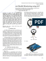 Remote Patient Health Monitoring Using IoT