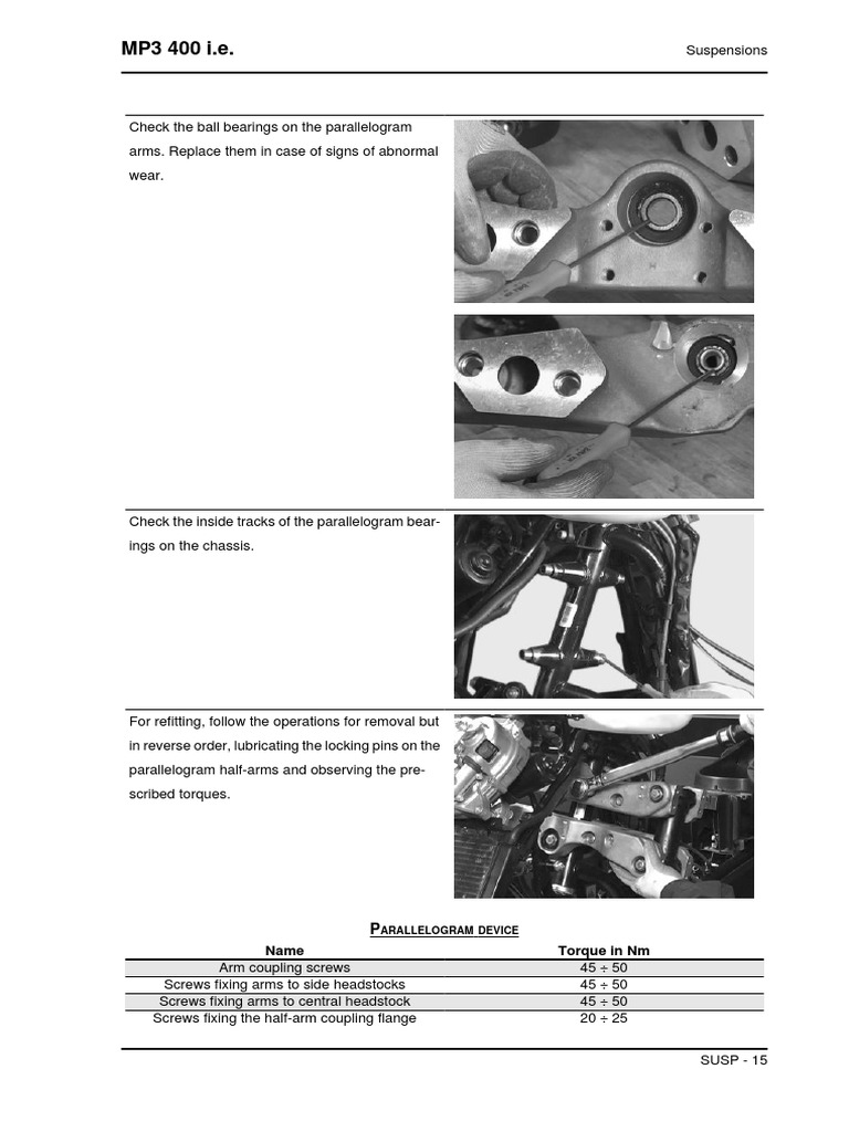 PIAGGIO MP3 300 HPE SERVICE MANUAL PDF visual data 4