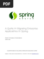 Migrating Apps To Spring