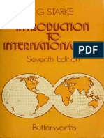 An Introduction to International Law by J G Starke