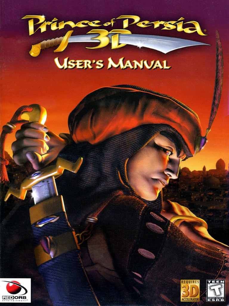 Prince of Persia 3D - User's Manual | PDF, image size:768x1024