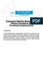 Enterprise Mobility Management: Vmware Workspace One Enrollment Guide (Android)