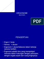 TM 02 Sejarah, Konsep Dasar Ergonomi, Dan Permasalahannya