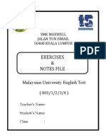 cover muet notes