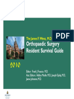 Orthopaedic Surgery Resident Survival Guide Orthopaedic Surgery Resident Survival Guide