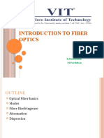 Introduction To Fiber Optics: Presented by R.Hemalatha M.Parthiban