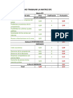 Modelo Matriz Efe