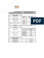 Technical Data Sheet Reference: Np30910: Base Fabric