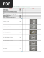 Analette Spare Parts List V14.4