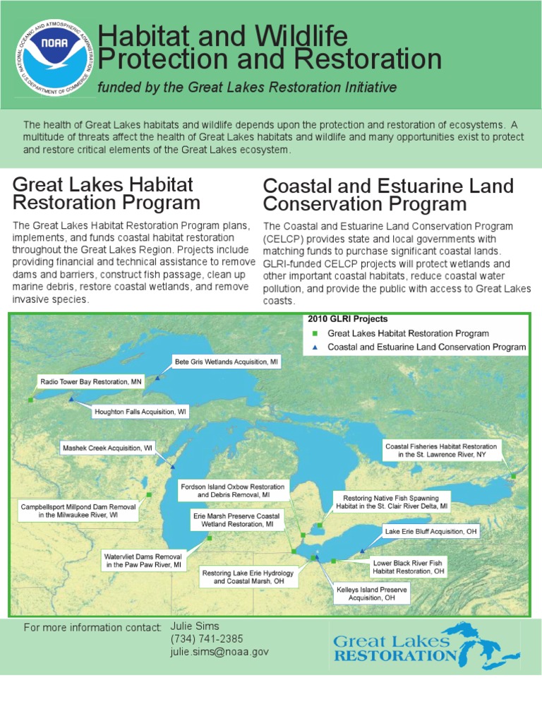 Habitat and Wildlife Protection and Restoration Funded by The Great ...