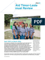 Timor Leste Annual Report FY16