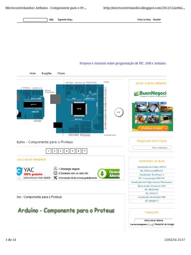 Simular Arduino En Proteus