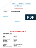 Case Presentation On Schozopherania