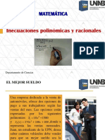 Inecuaciones Polinómicas y Racionales