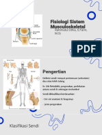 Fisiologi Muskuloskeletal Sendi